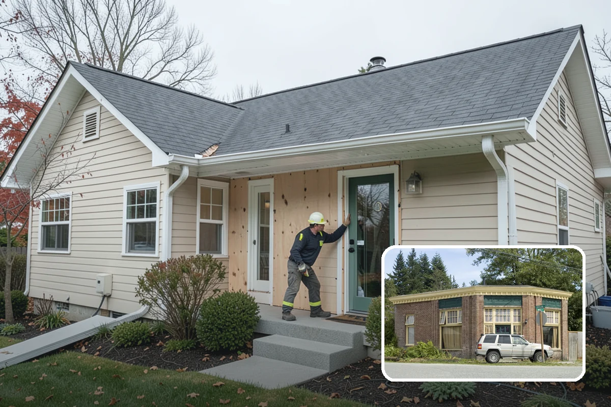 Zero-Step Entry Construction in Hamilton, Skagit County, WA - Eliminates the entry stair that blocks safe access