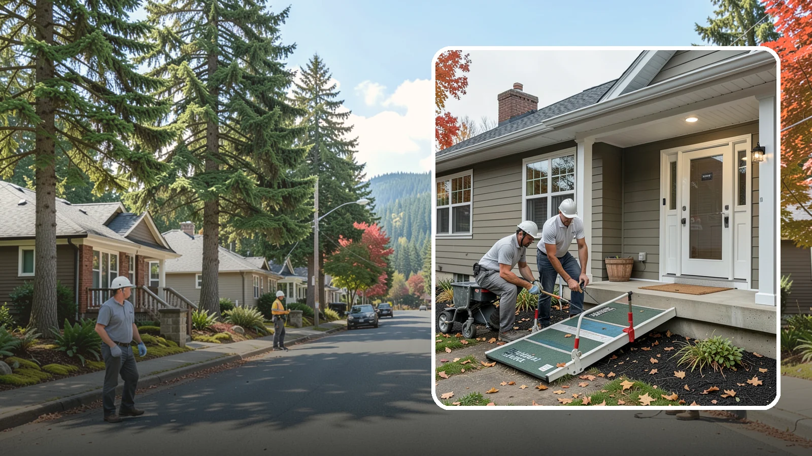 Zero-Step Entry Construction in Hunts Point, King County, WA - We create zero-step entries that let anyone reach the front door without navigating a single stair.