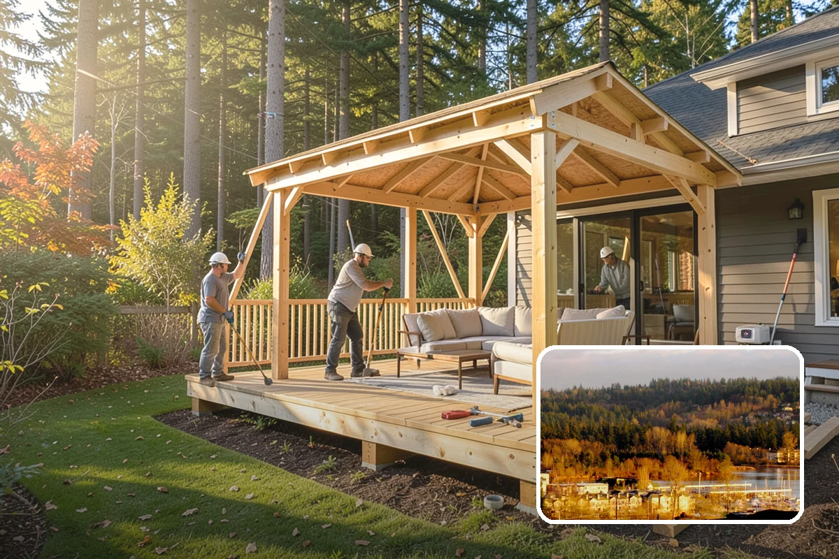 Zero-Step Entry Construction in Kenmore, King County, WA - Eliminates the entry stair that blocks safe access