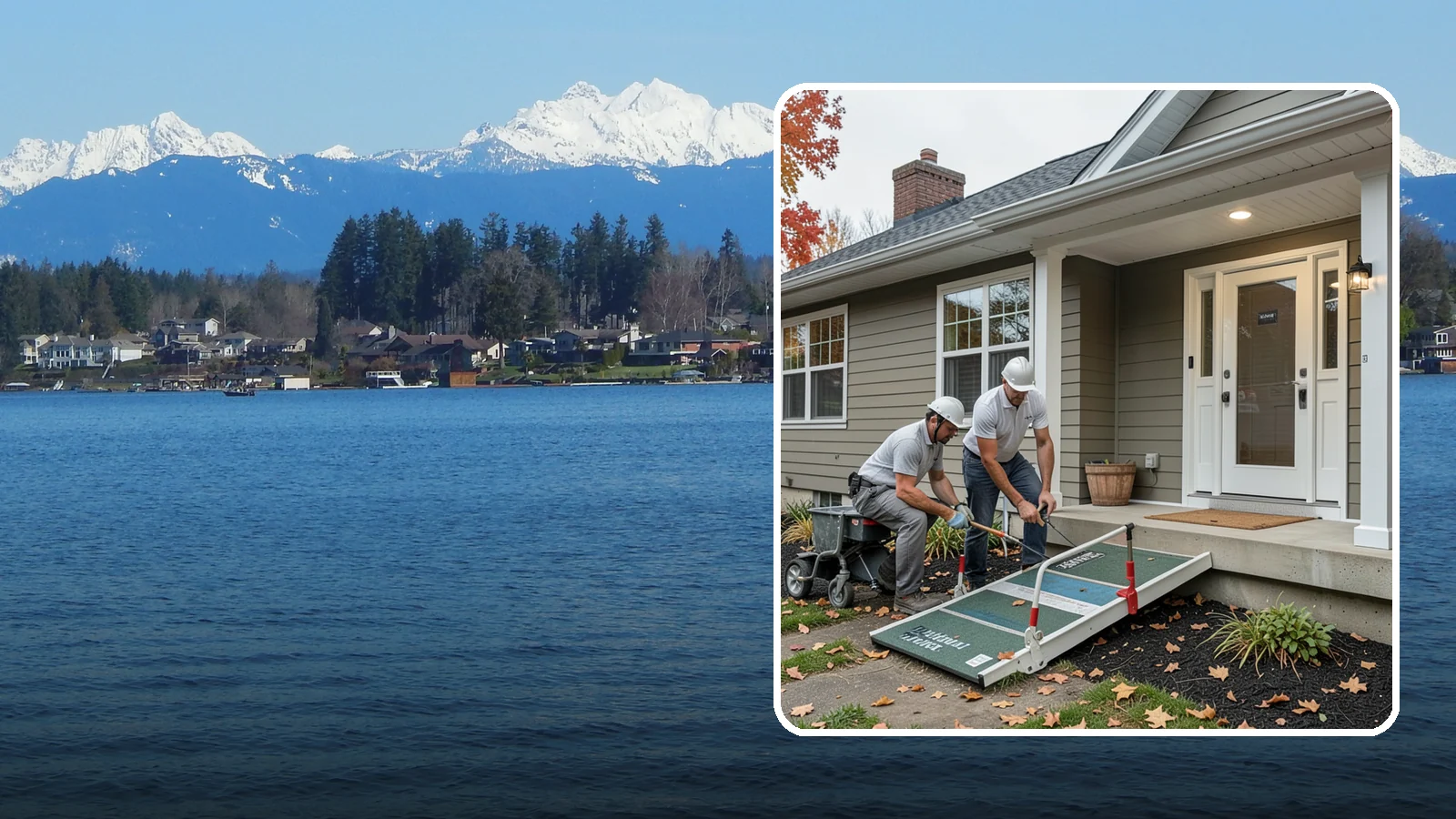 Zero-Step Entry Construction in Lake Stevens, Snohomish County, WA - We create zero-step entries that let anyone reach the front door without navigating a single stair.