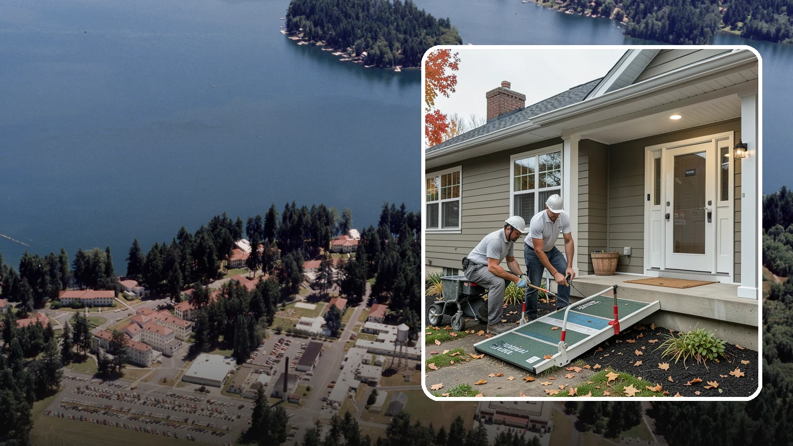 Zero-Step Entry Construction in Lakewood, Pierce County, WA - We create zero-step entries that let anyone reach the front door without navigating a single stair.