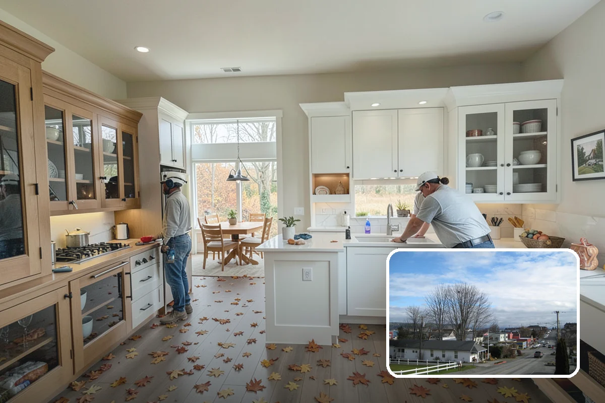 Zero-Step Entry Construction in Langley, Island County, WA - Eliminates the entry stair that blocks safe access