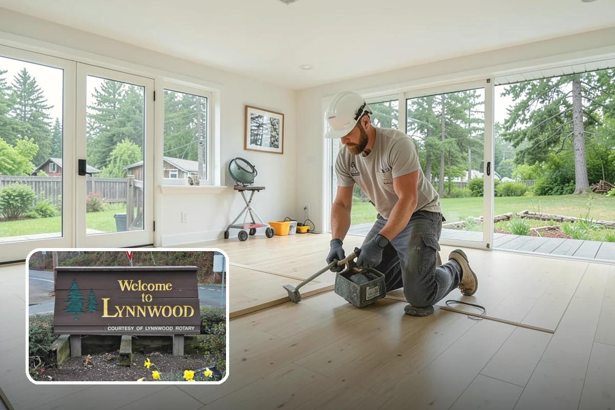 Zero-Step Entry Construction in Lynnwood, Snohomish County, WA - Eliminates the entry stair that blocks safe access