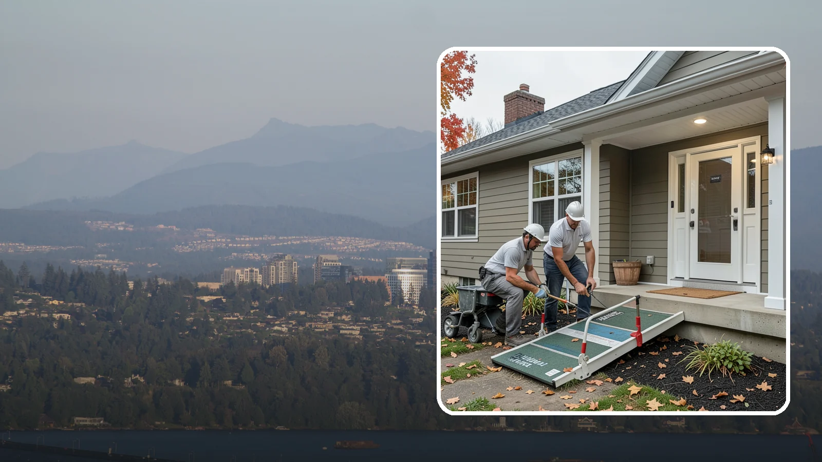 Zero-Step Entry Construction in Medina, King County, WA - We create zero-step entries that let anyone reach the front door without navigating a single stair.