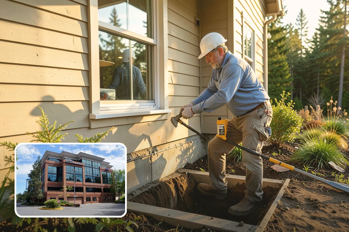 Zero-Step Entry Construction in Mountlake Terrace, Snohomish County, WA - Eliminates the entry stair that blocks safe access