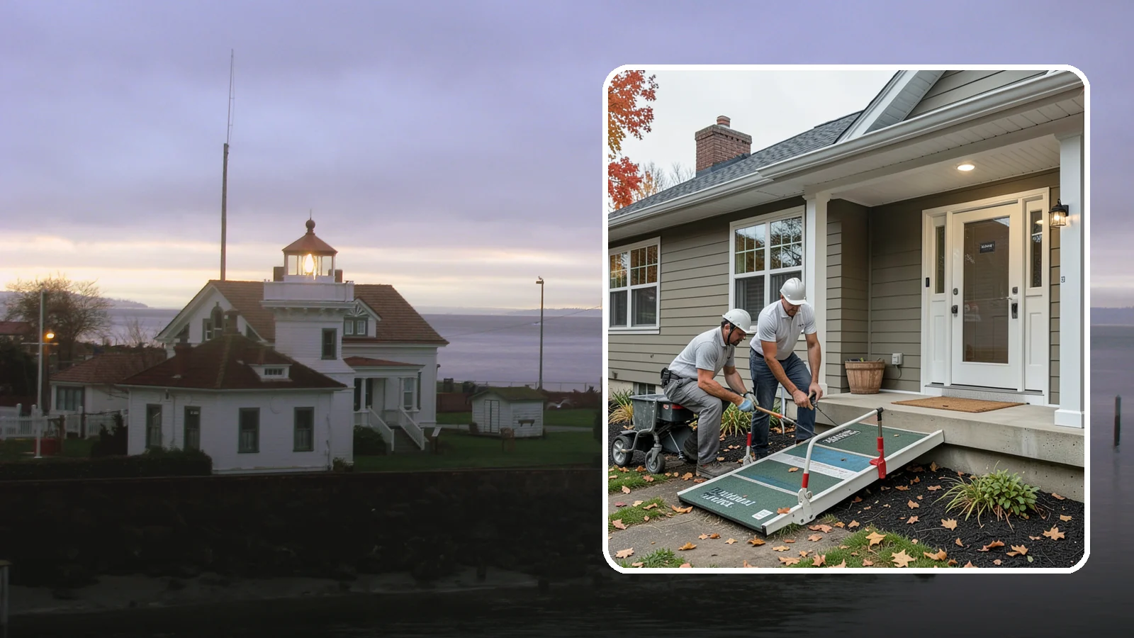 Zero-Step Entry Construction in Mukilteo, Snohomish County, WA - We create zero-step entries that let anyone reach the front door without navigating a single stair.
