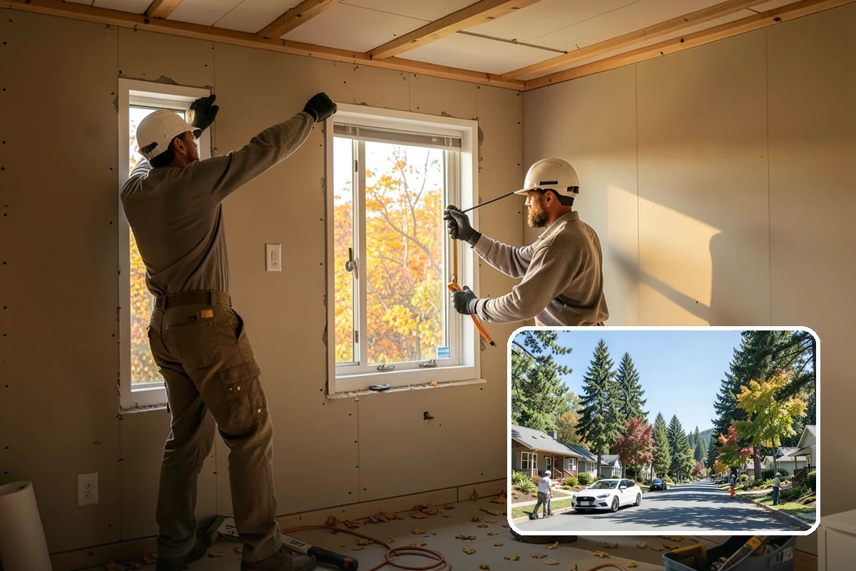 Zero-Step Entry Construction in Orting, Pierce County, WA - Eliminates the entry stair that blocks safe access