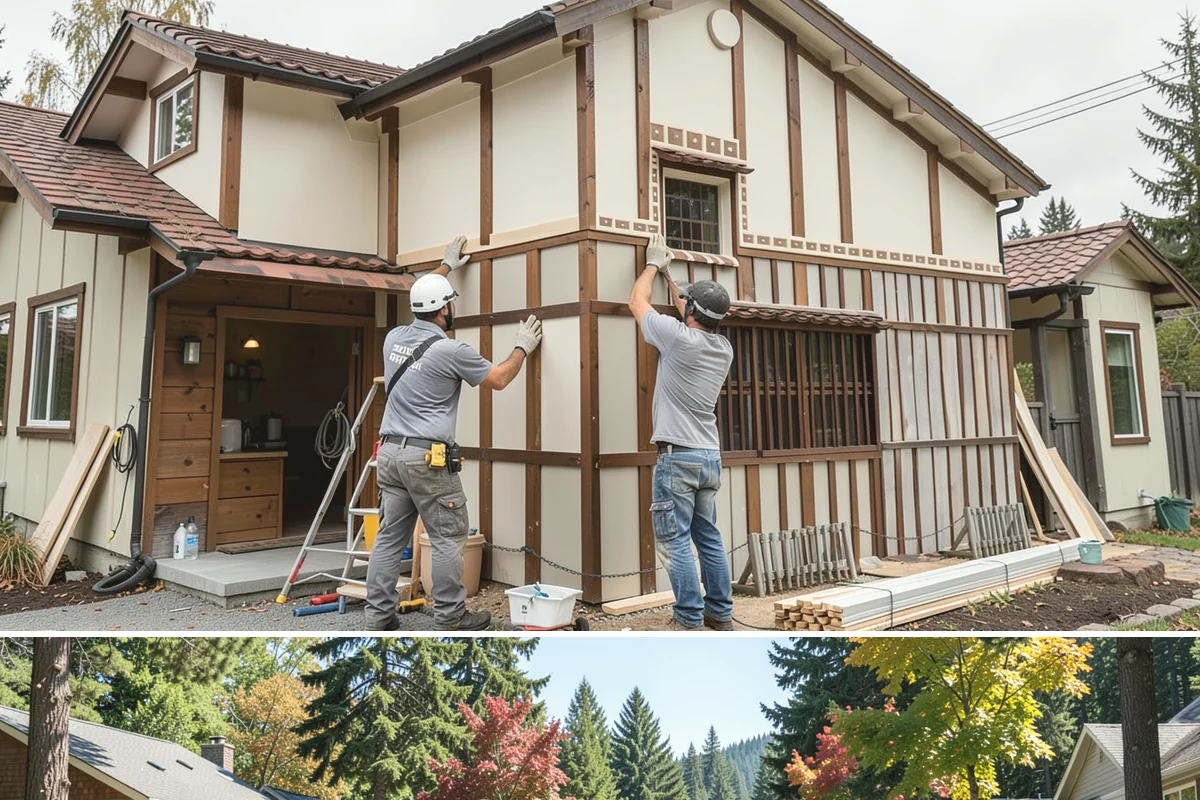 Zero-Step Entry Construction in Orting, Pierce County, WA - Concrete and grading work goes fastest in the drier late-spring through early-fall window.