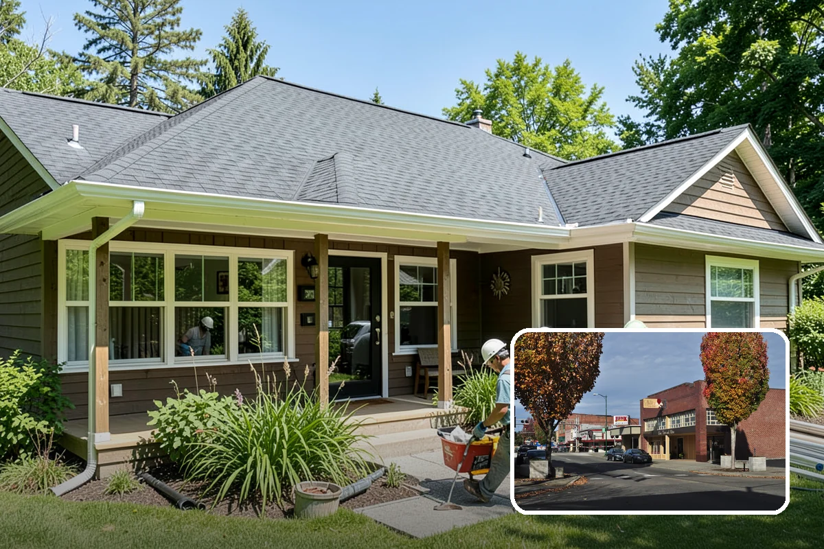 Zero-Step Entry Construction in Puyallup, Pierce County, WA - Eliminates the entry stair that blocks safe access