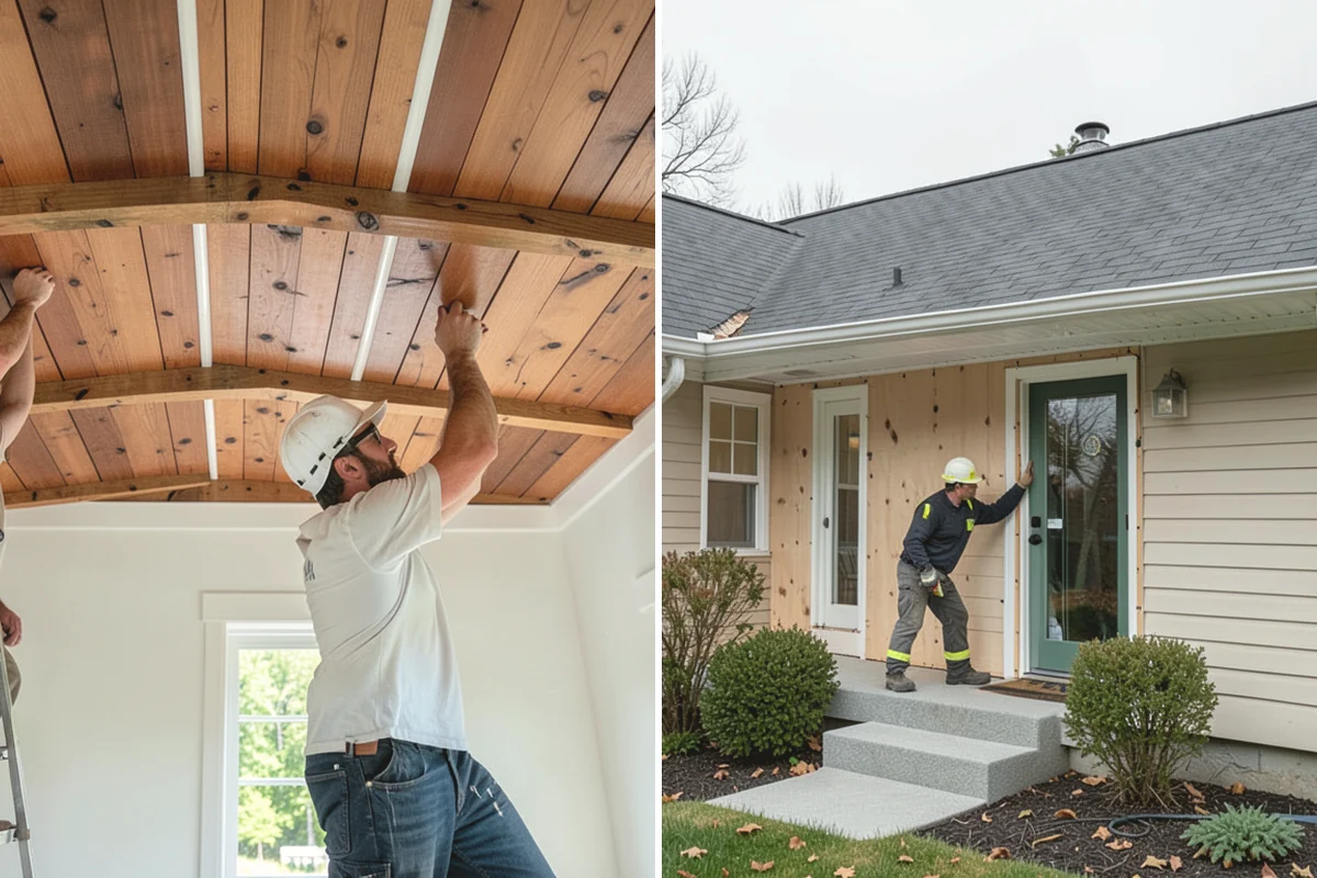 Zero-Step Entry Construction in Ruston, Pierce County, WA - We survey the entry grade, drainage, and door threshold