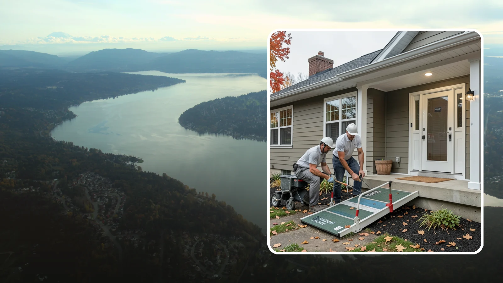 Zero-Step Entry Construction in Sammamish, King County, WA - We create zero-step entries that let anyone reach the front door without navigating a single stair.