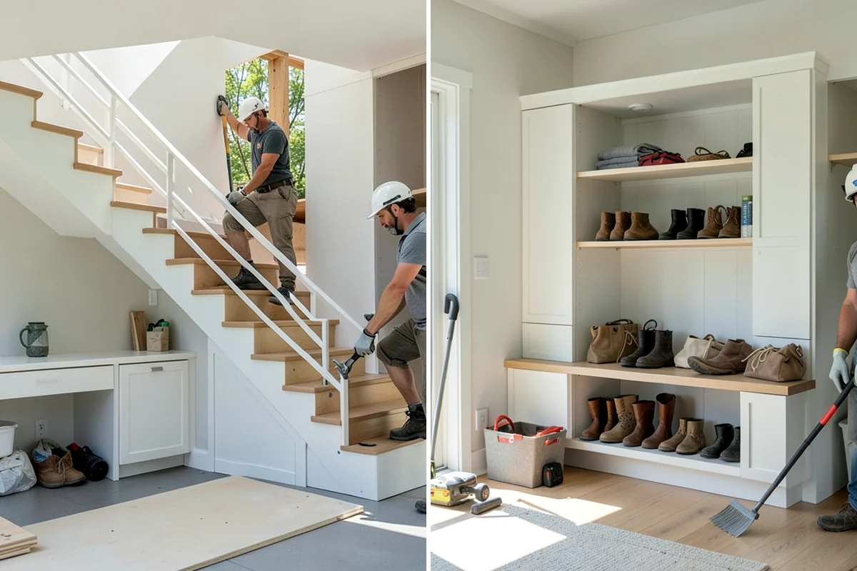 Zero-Step Entry Construction in Seattle, King County, WA - We survey the entry grade, drainage, and door threshold