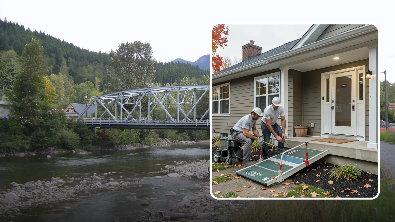 Zero-Step Entry Construction in Skykomish, King County, WA - We create zero-step entries that let anyone reach the front door without navigating a single stair.