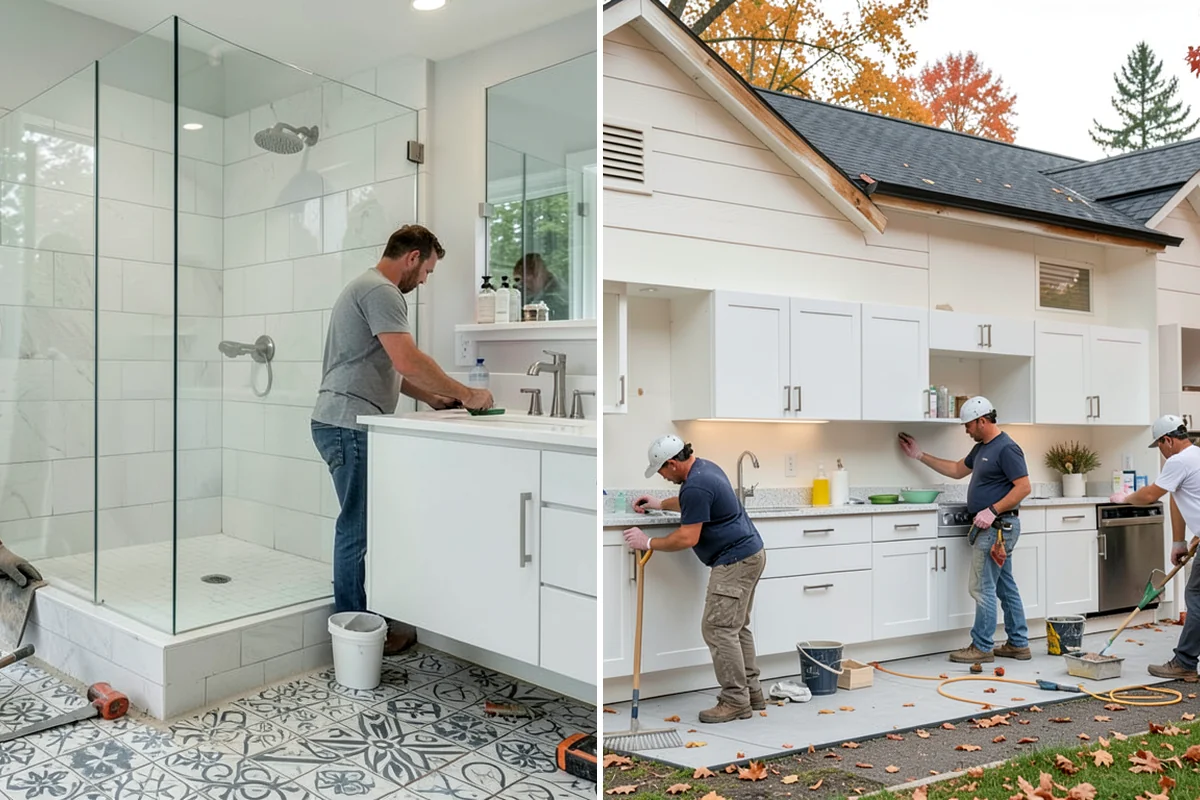 Zero-Step Entry Construction in Snoqualmie, King County, WA - We survey the entry grade, drainage, and door threshold