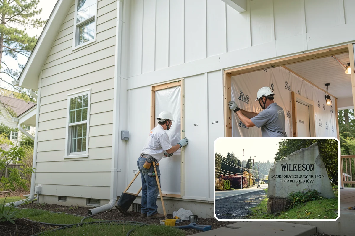 Zero-Step Entry Construction in Wilkeson, Pierce County, WA - Eliminates the entry stair that blocks safe access