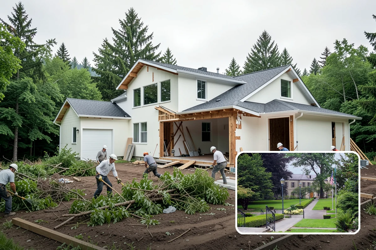 Zero-Step Entry Construction in Woodinville, King County, WA - Eliminates the entry stair that blocks safe access