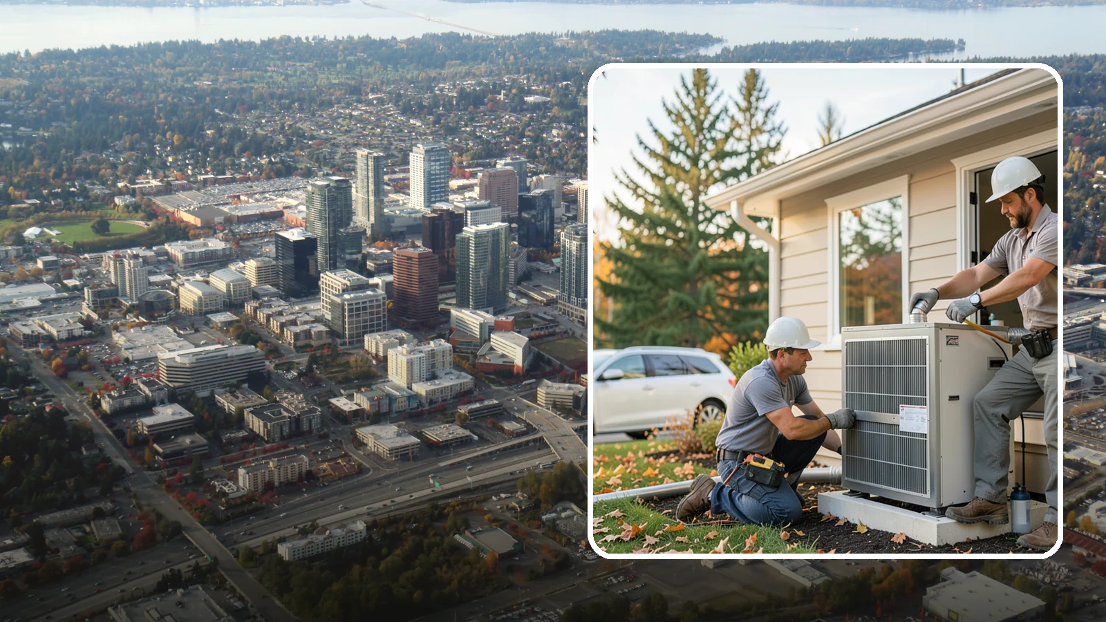 Zoned HVAC Installation in Bellevue, King County, WA - We install zoned HVAC systems that let you control temperatures independently in different areas of your home.