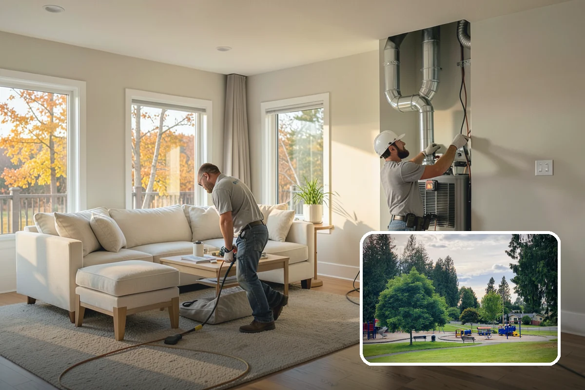 Zoned HVAC Installation in Bonney Lake, Pierce County, WA - Independent temperature control for each area