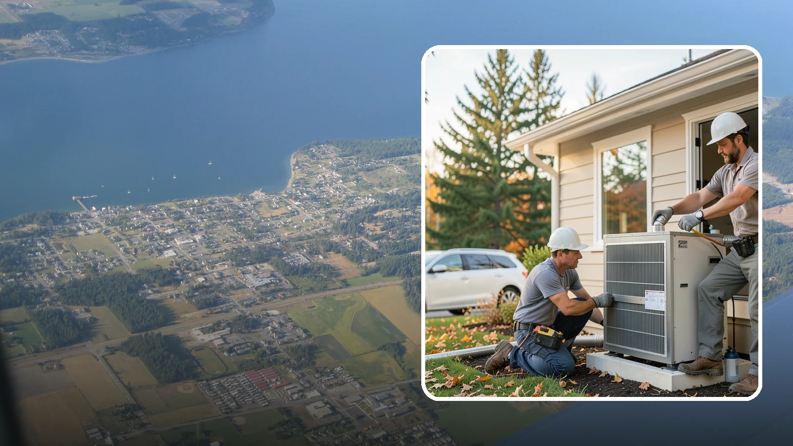 Zoned HVAC Installation in Coupeville, Island County, WA - We install zoned HVAC systems that let you control temperatures independently in different areas of your home.