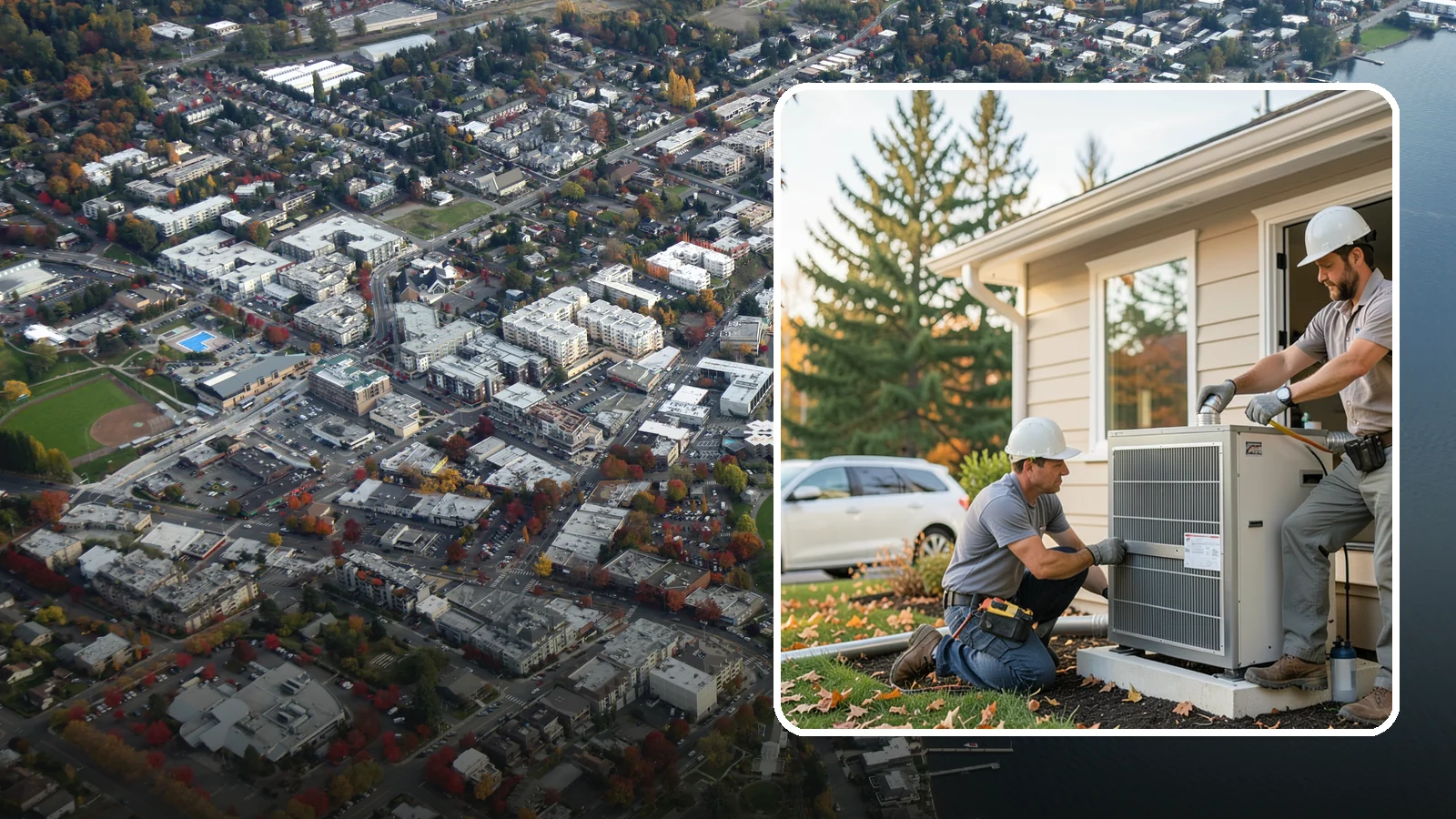Zoned HVAC Installation in Kirkland, King County, WA - We install zoned HVAC systems that let you control temperatures independently in different areas of your home.