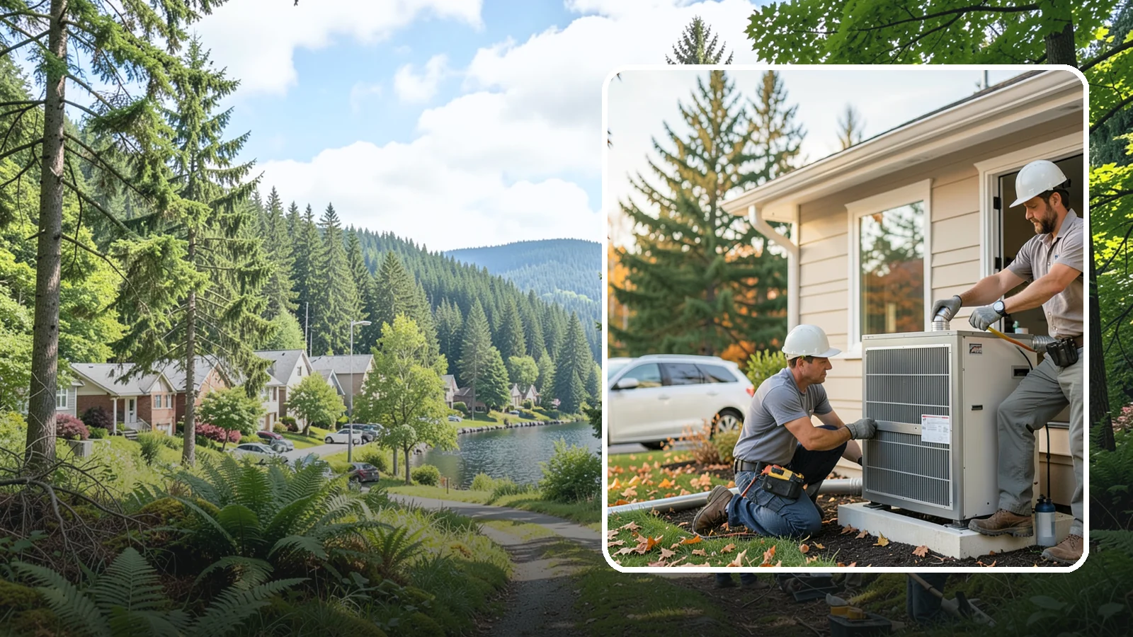 Zoned HVAC Installation in Lake Forest Park, King County, WA - We install zoned HVAC systems that let you control temperatures independently in different areas of your home.