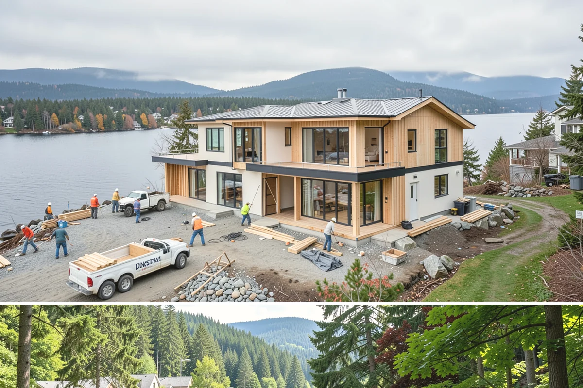 Zoned HVAC Installation in Lake Forest Park, King County, WA - Zoned systems install year-round and noticeably improve comfort across both heating and cooling seasons.