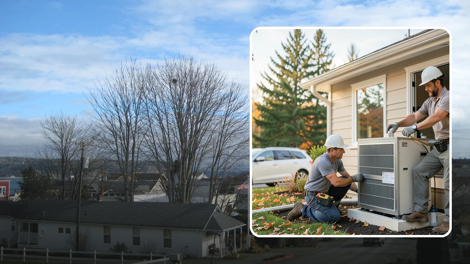 Zoned HVAC Installation in Langley, Island County, WA - We install zoned HVAC systems that let you control temperatures independently in different areas of your home.