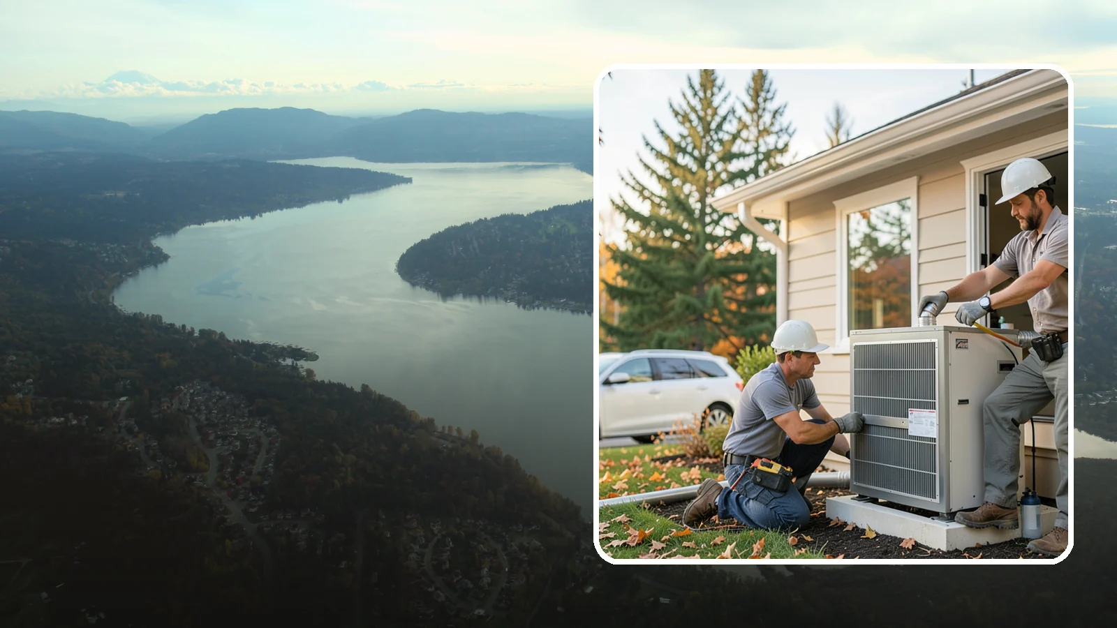 Zoned HVAC Installation in Sammamish, King County, WA - We install zoned HVAC systems that let you control temperatures independently in different areas of your home.