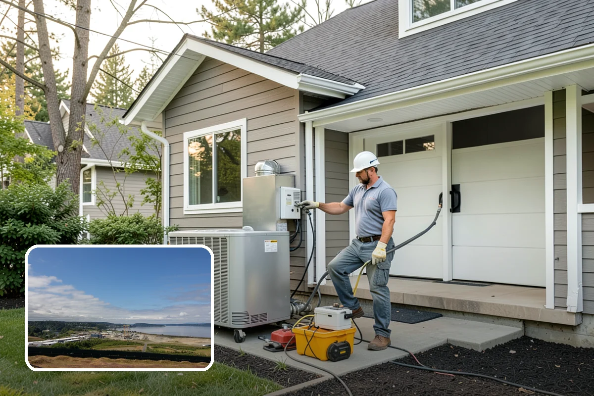 Zoned HVAC Installation in University Place, Pierce County, WA - Independent temperature control for each area