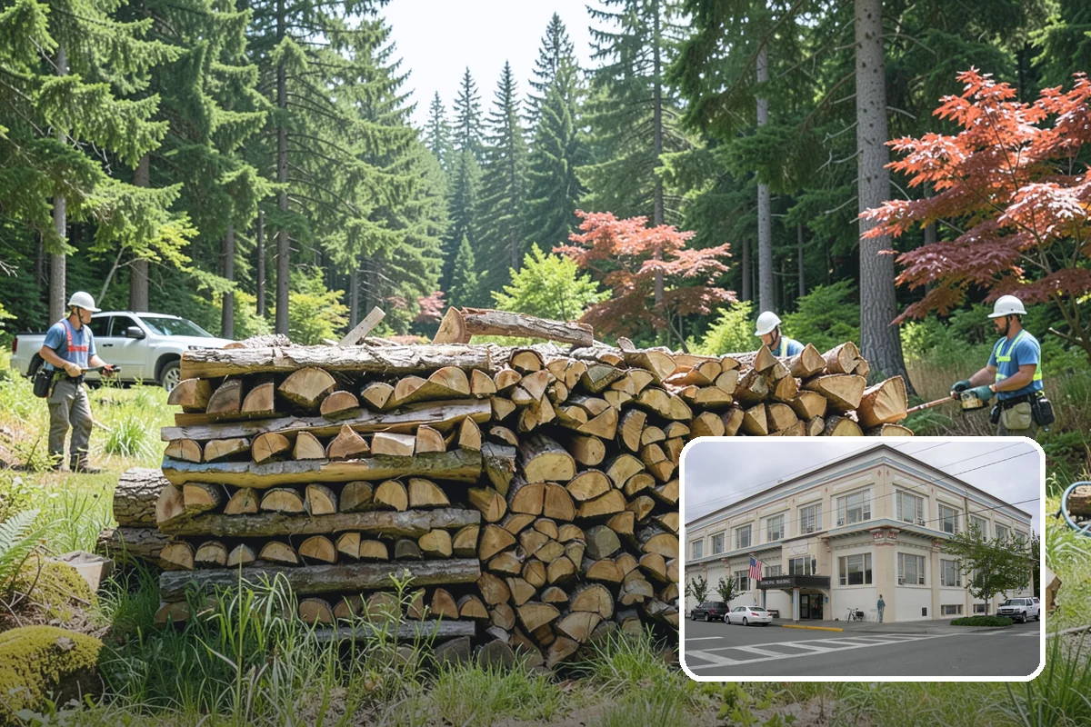 Air-Dried Firewood in Anacortes, Skagit County, WA - Naturally cured without added energy cost
