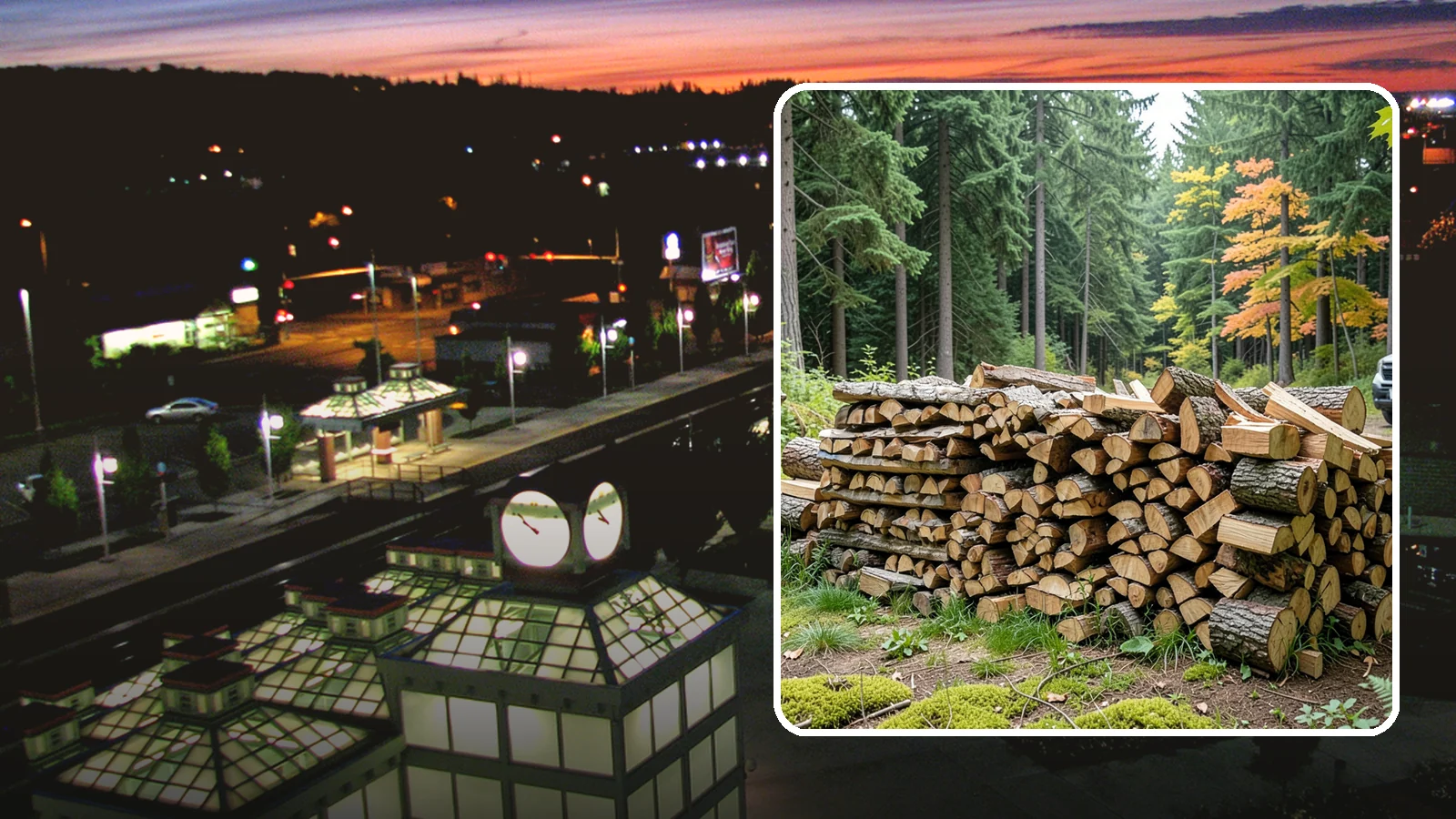 Air-Dried Firewood in Auburn, King County, WA - Wood that has cured naturally outdoors through open-air seasoning for reliable burning.