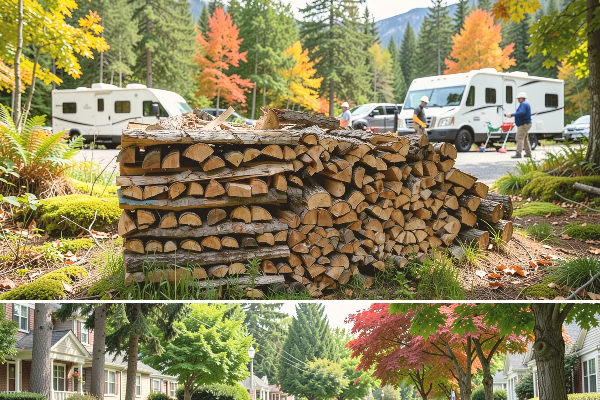 Air-Dried Firewood in Beaux Arts Village, King County, WA - Available year-round, though spring and summer orders give you the widest selection of well-cured stock.