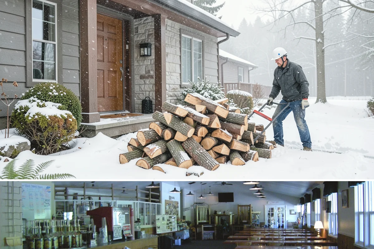 Air-Dried Firewood in Black Diamond, King County, WA - Available year-round, though spring and summer orders give you the widest selection of well-cured stock.