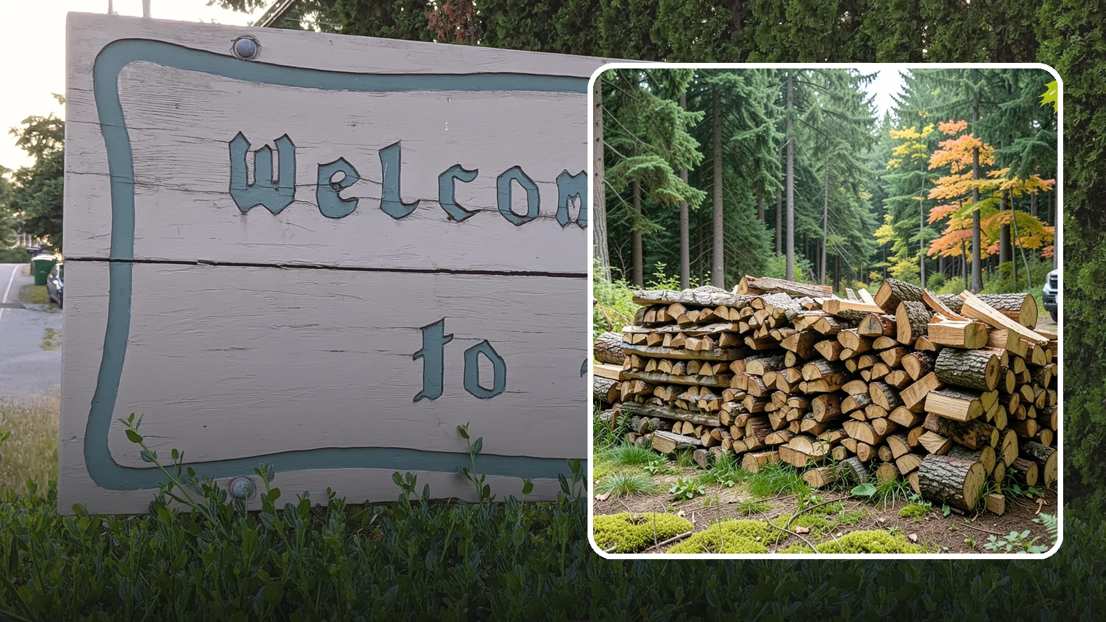 Air-Dried Firewood in Brier, Snohomish County, WA - Wood that has cured naturally outdoors through open-air seasoning for reliable burning.