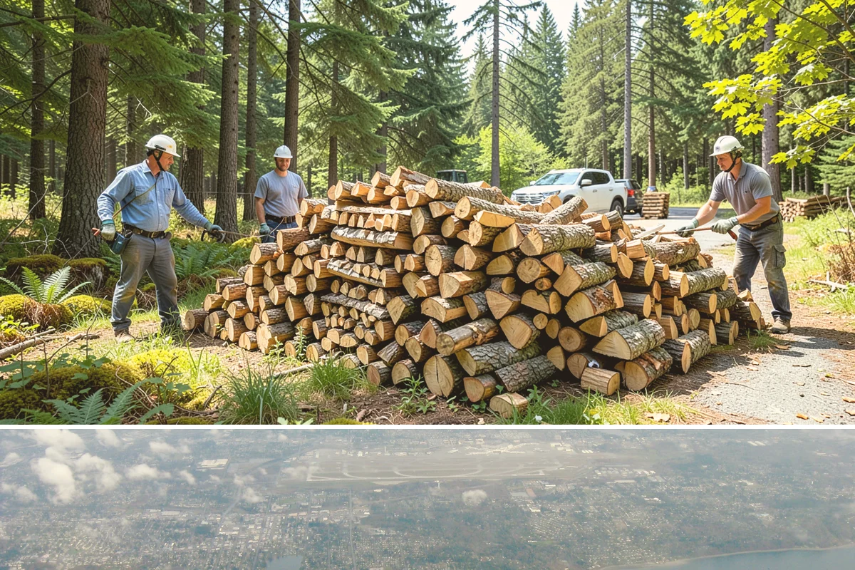 Air-Dried Firewood in Burien, King County, WA - Available year-round, though spring and summer orders give you the widest selection of well-cured stock.
