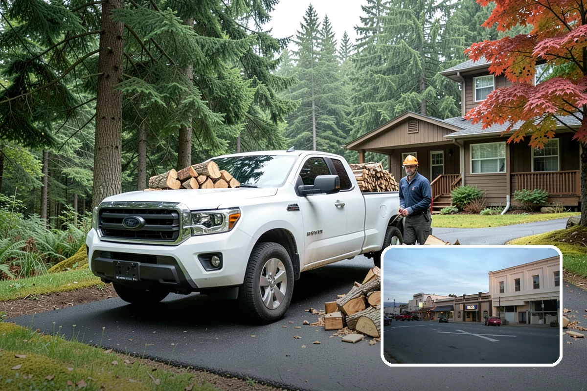 Air-Dried Firewood in Burlington, Skagit County, WA - Naturally cured without added energy cost