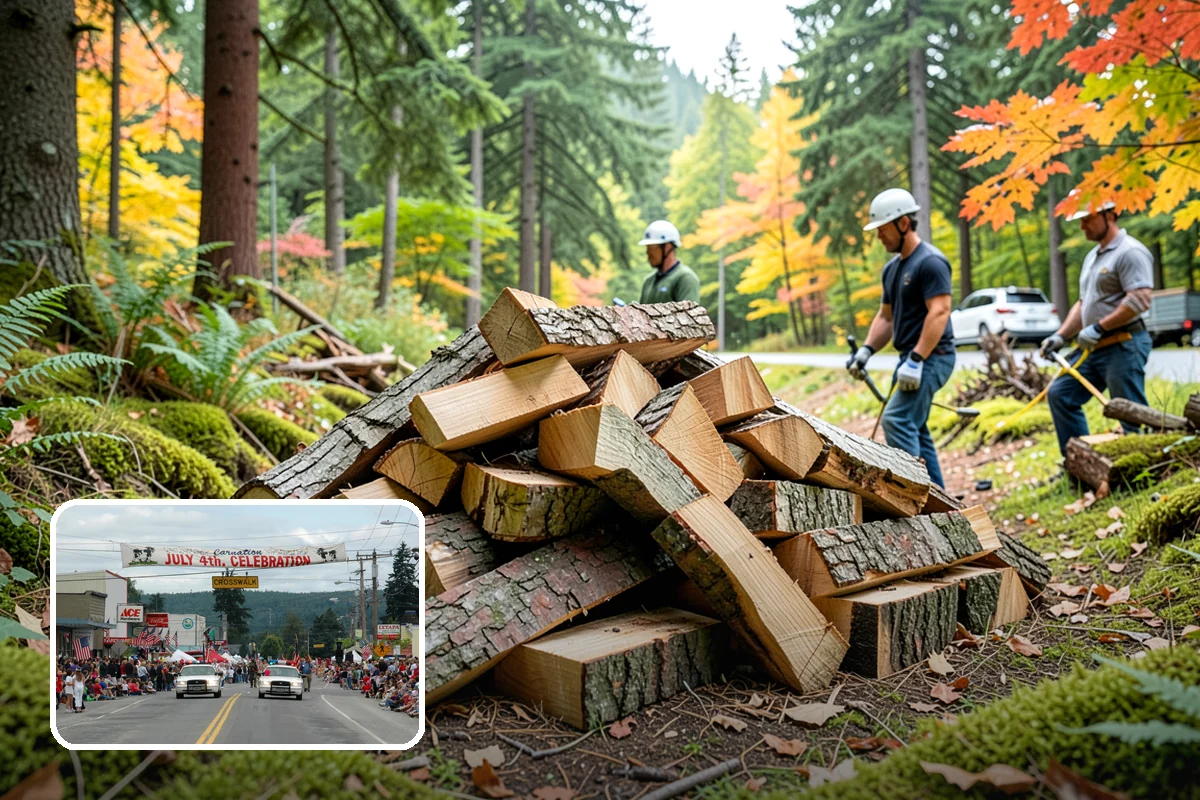 Air-Dried Firewood in Carnation, King County, WA - Naturally cured without added energy cost