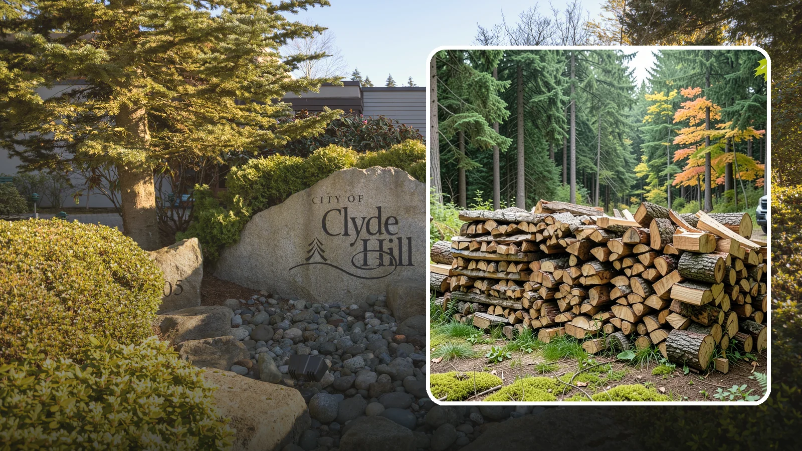 Air-Dried Firewood in Clyde Hill, King County, WA - Wood that has cured naturally outdoors through open-air seasoning for reliable burning.