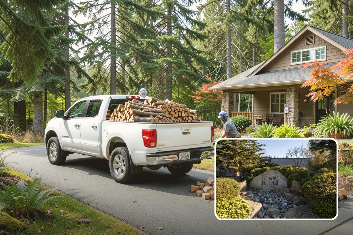 Air-Dried Firewood in Clyde Hill, King County, WA - Naturally cured without added energy cost