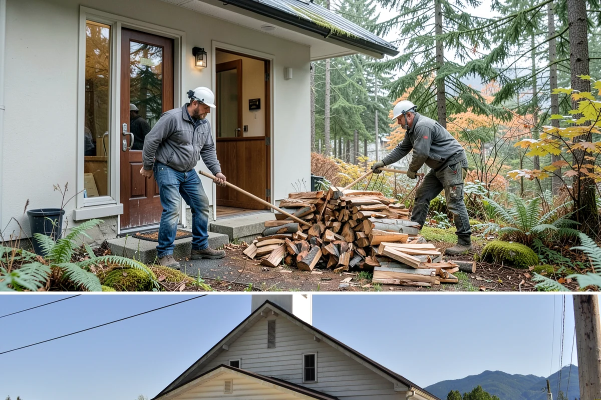 Air-Dried Firewood in Concrete, Skagit County, WA - Available year-round, though spring and summer orders give you the widest selection of well-cured stock.