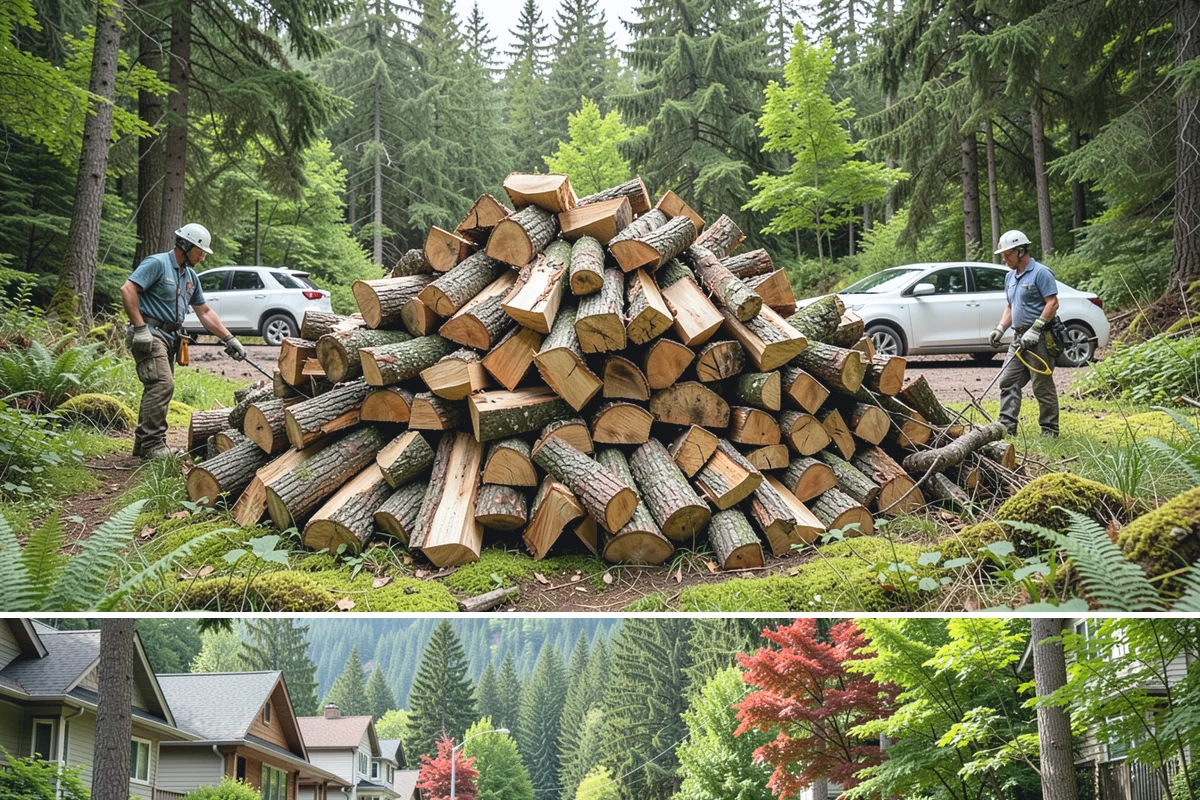 Air-Dried Firewood in Darrington, WA - Available year-round, though spring and summer orders give you the widest selection of well-cured stock.