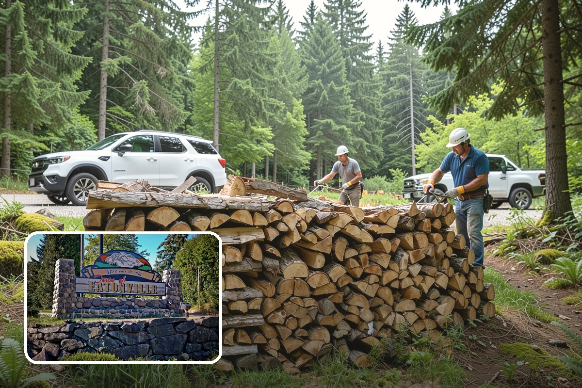 Air-Dried Firewood in Eatonville, Pierce County, WA - Naturally cured without added energy cost