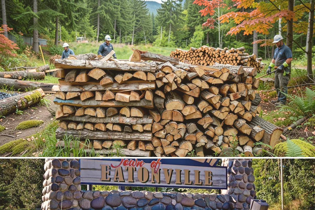 Air-Dried Firewood in Eatonville, Pierce County, WA - Available year-round, though spring and summer orders give you the widest selection of well-cured stock.