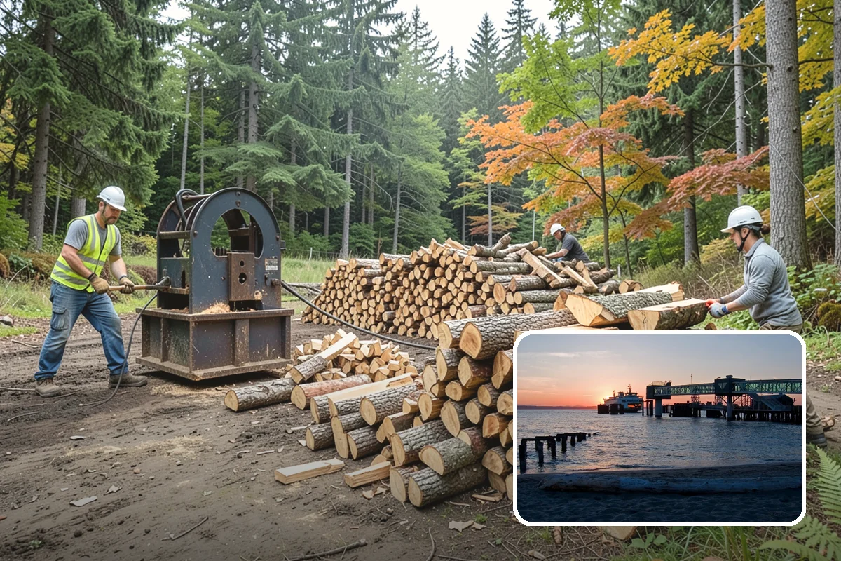 Air-Dried Firewood in Edmonds, Snohomish County, WA - Naturally cured without added energy cost