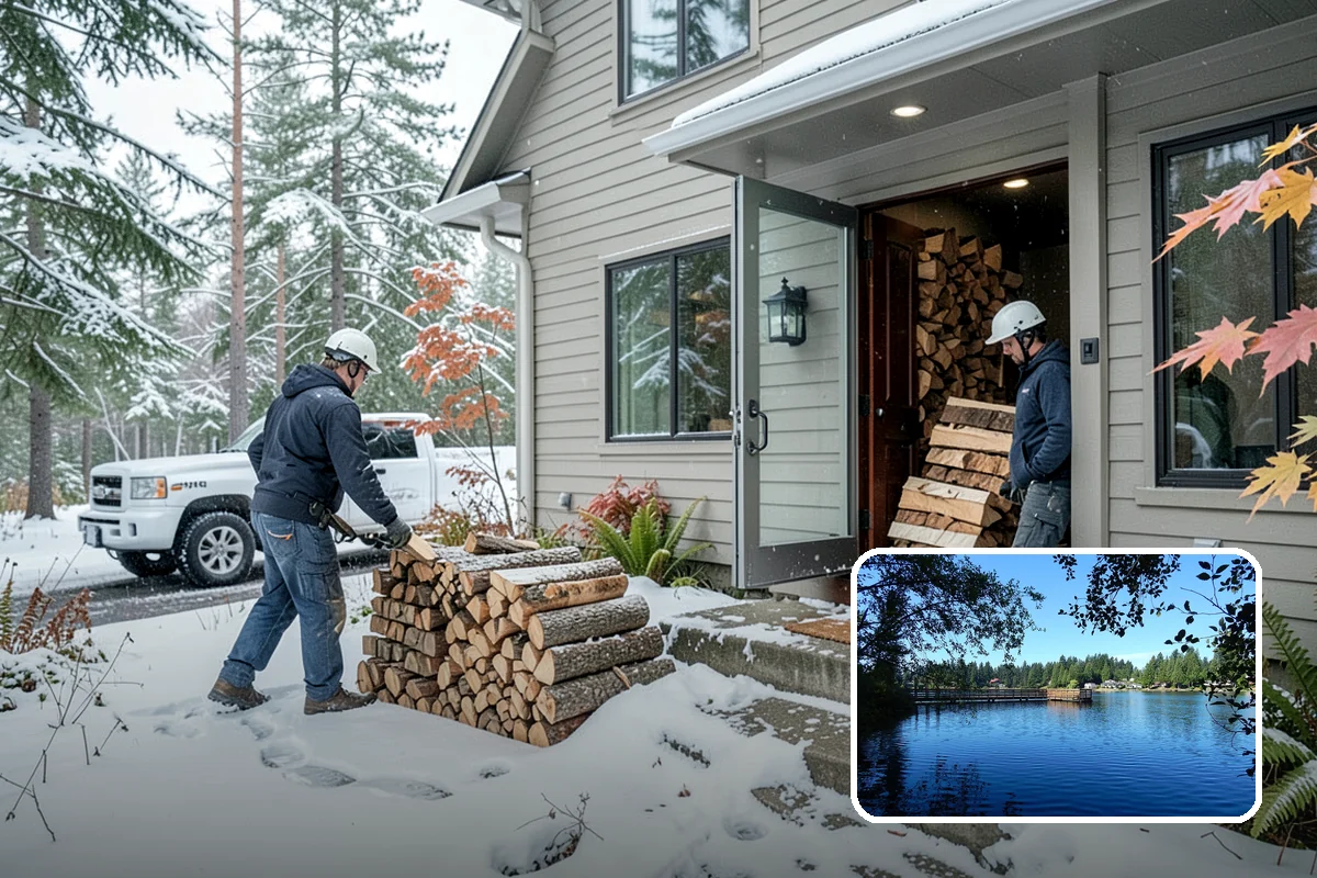 Air-Dried Firewood in Federal Way, King County, WA - Naturally cured without added energy cost