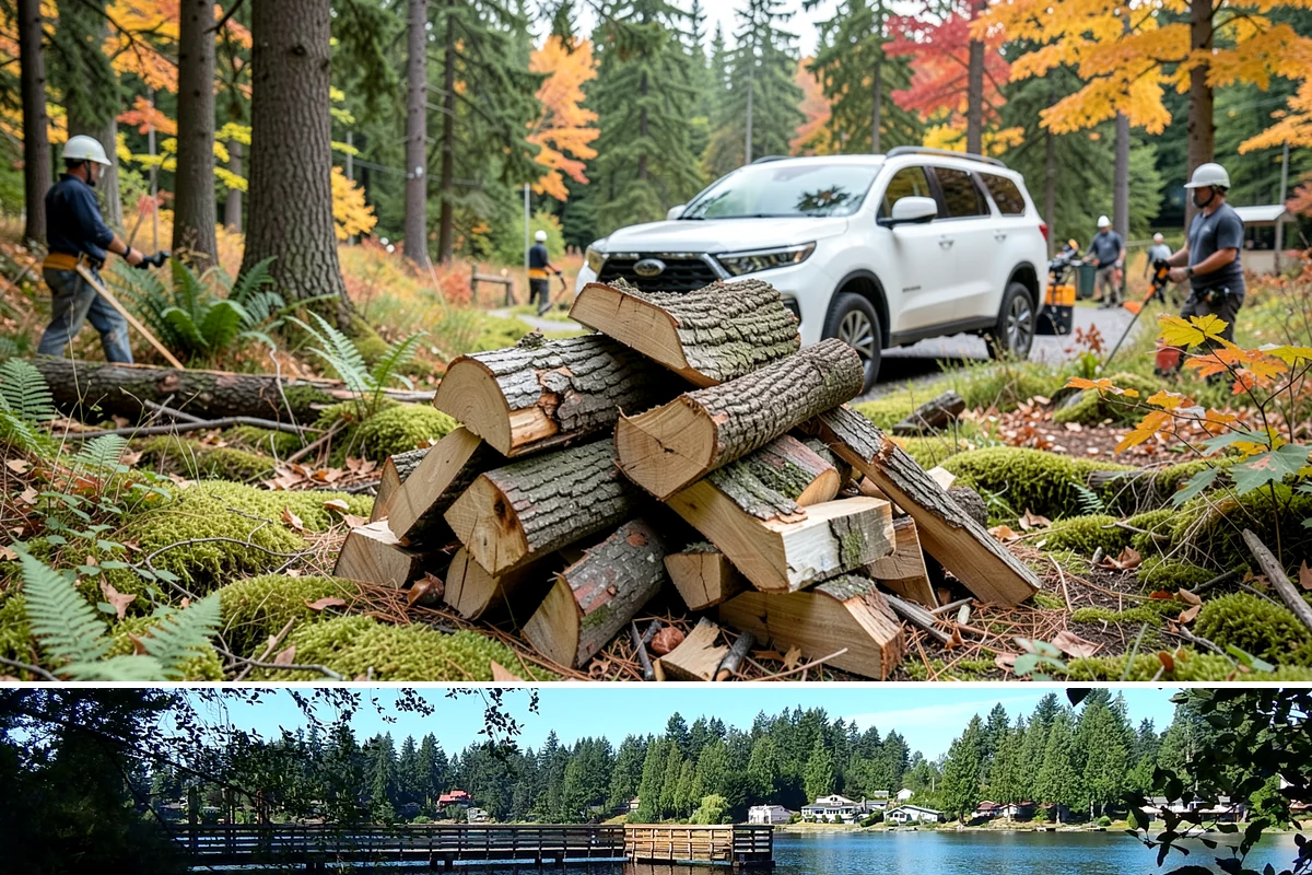 Air-Dried Firewood in Federal Way, King County, WA - Available year-round, though spring and summer orders give you the widest selection of well-cured stock.