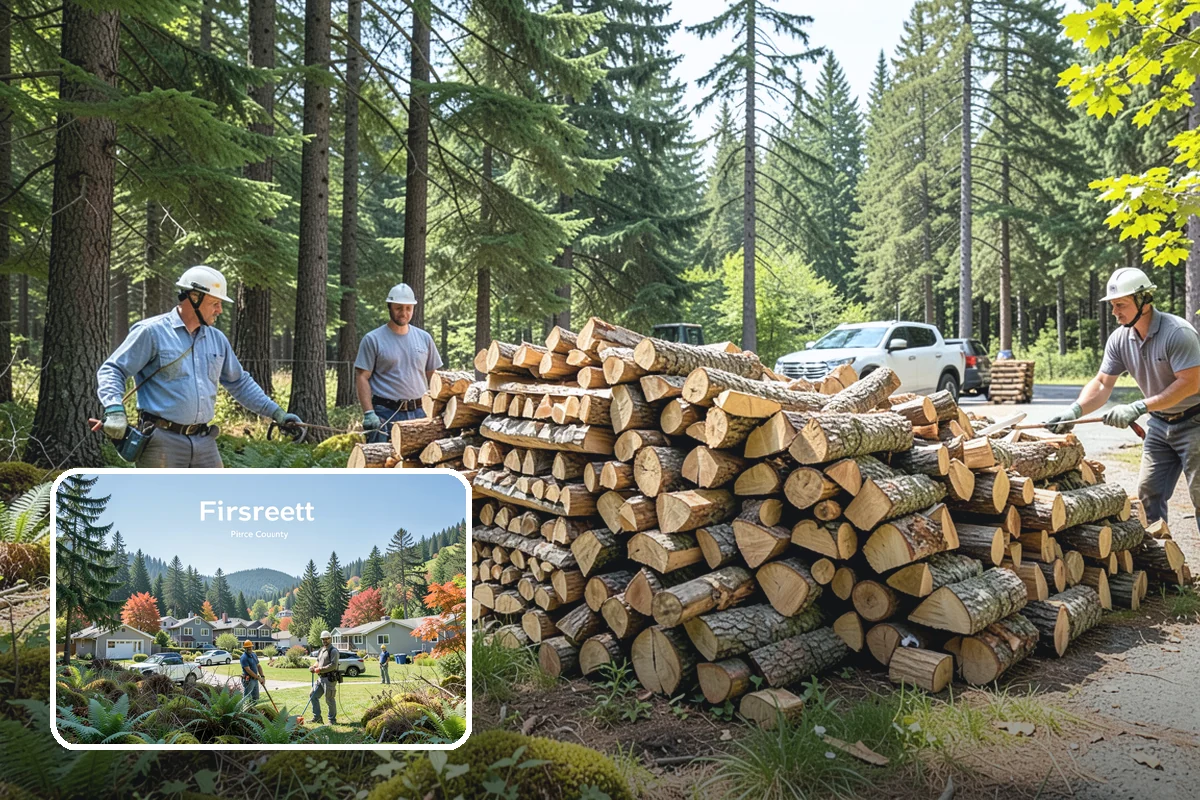 Air-Dried Firewood in Fircrest, Pierce County, WA - Naturally cured without added energy cost