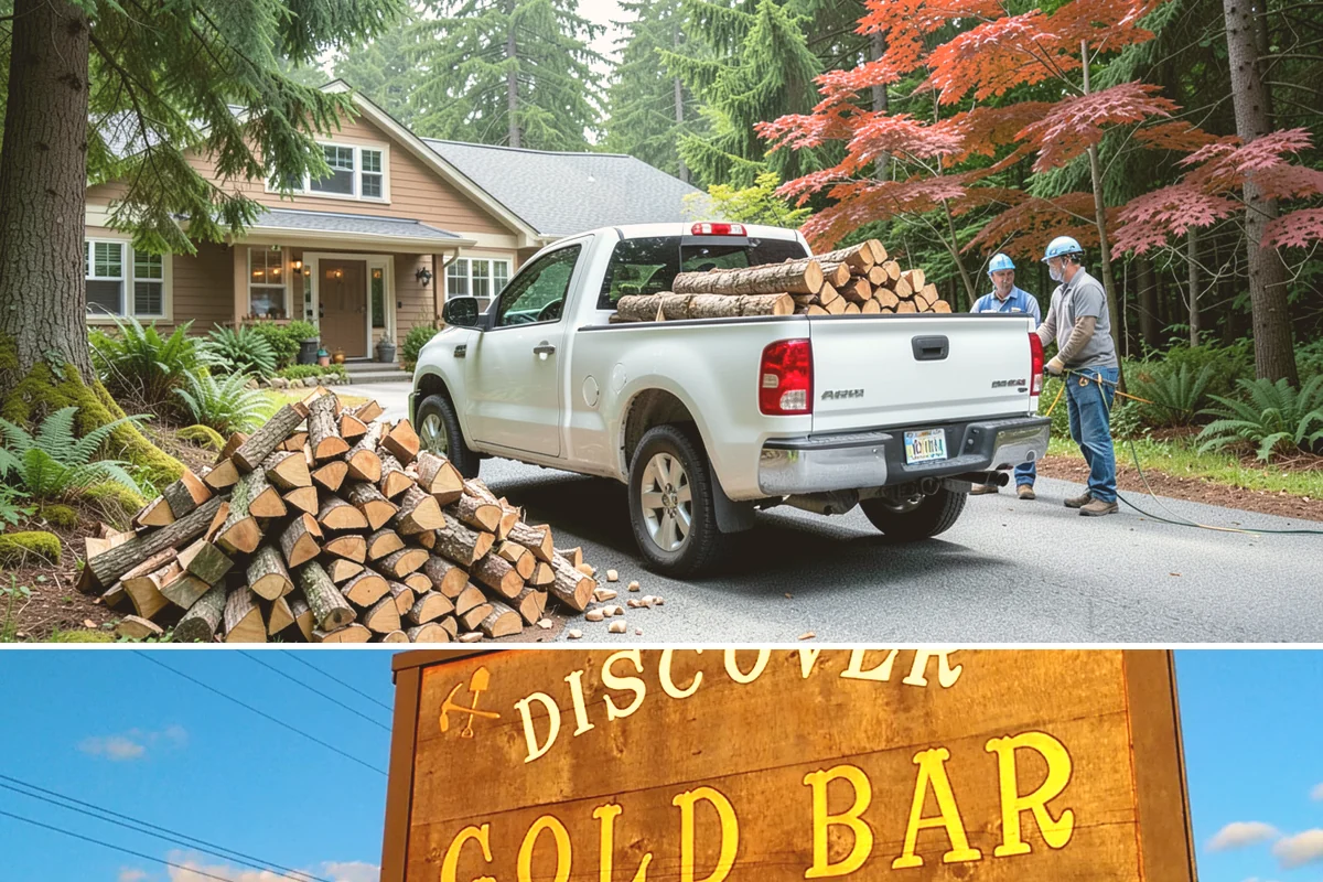 Air-Dried Firewood in Gold Bar, Snohomish County, WA - Available year-round, though spring and summer orders give you the widest selection of well-cured stock.