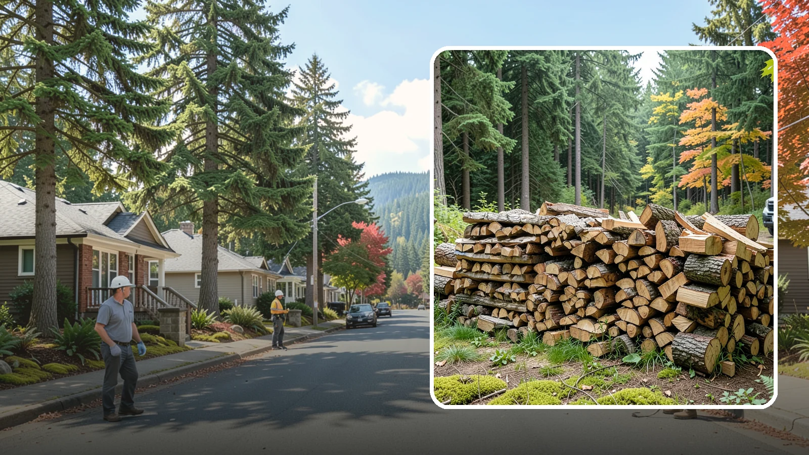 Air-Dried Firewood in Hunts Point, King County, WA - Wood that has cured naturally outdoors through open-air seasoning for reliable burning.