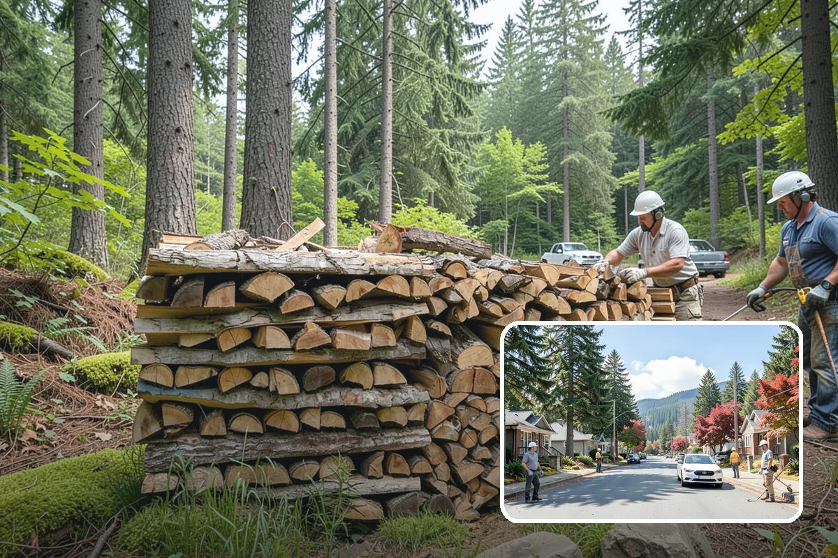 Air-Dried Firewood in Hunts Point, King County, WA - Naturally cured without added energy cost